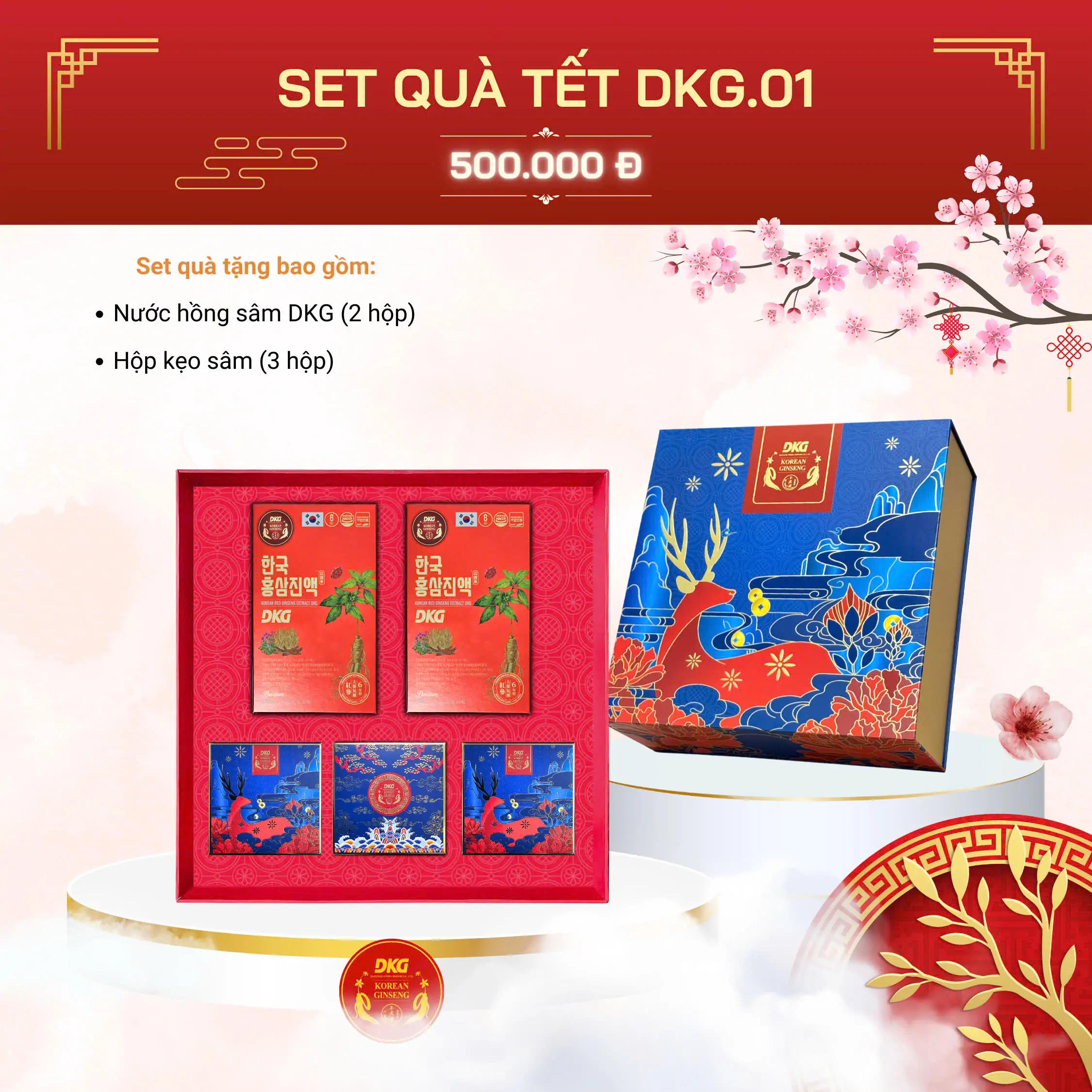 Set quà tết DKG.01 Set quà tết DKG.01