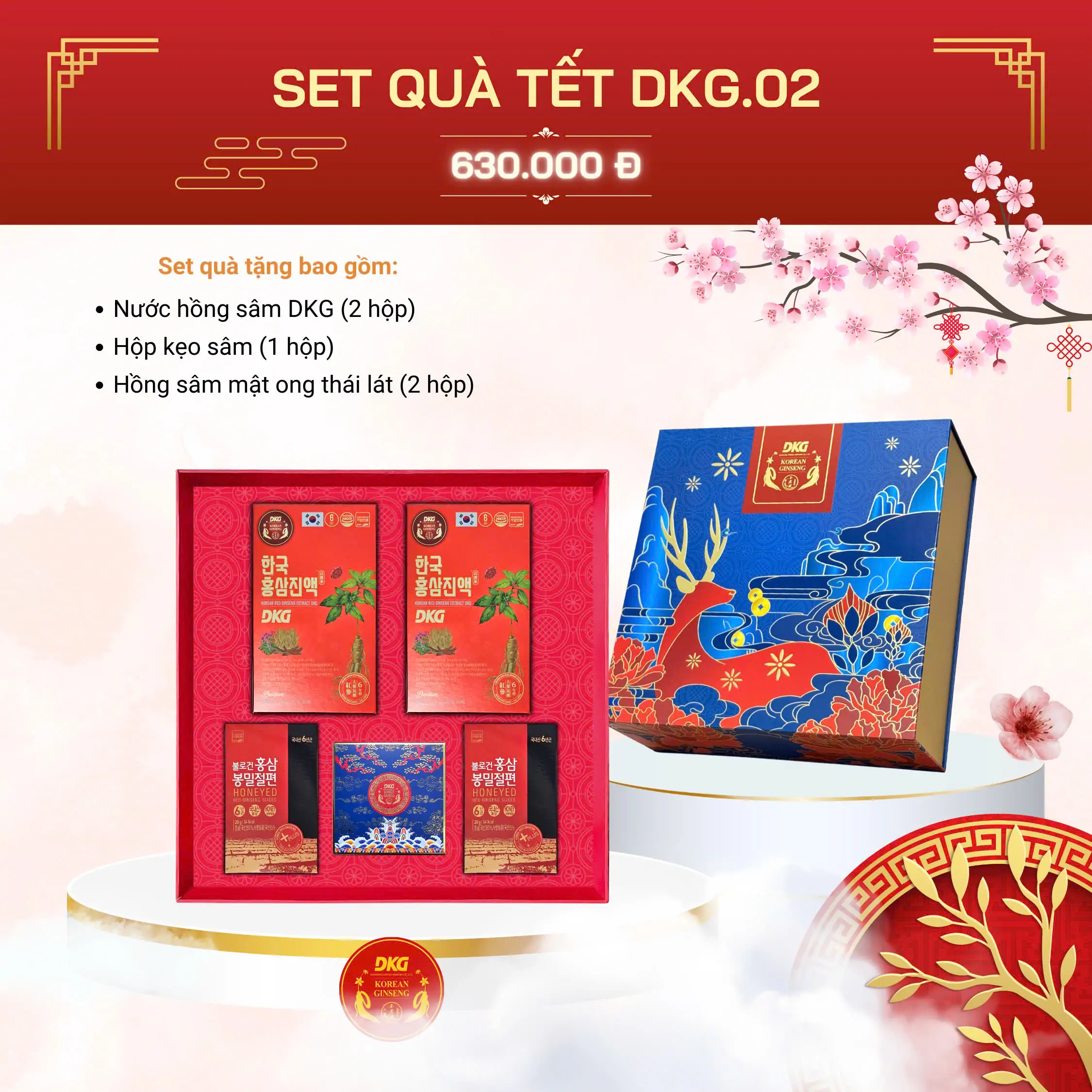 Set quà tết DKG.02 Set quà tết DKG.02
