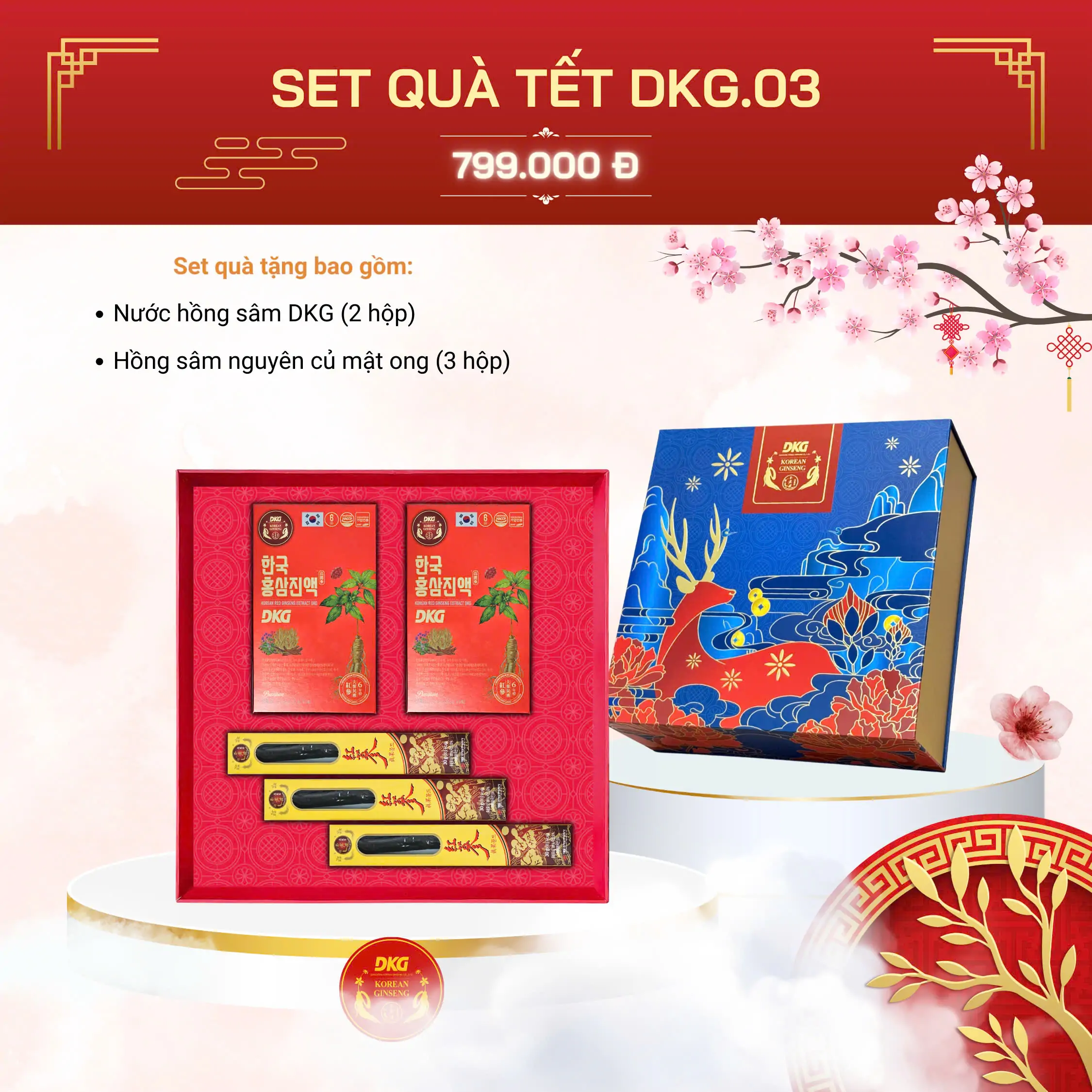 Set quà tết DKG.03 Set quà tết DKG.03