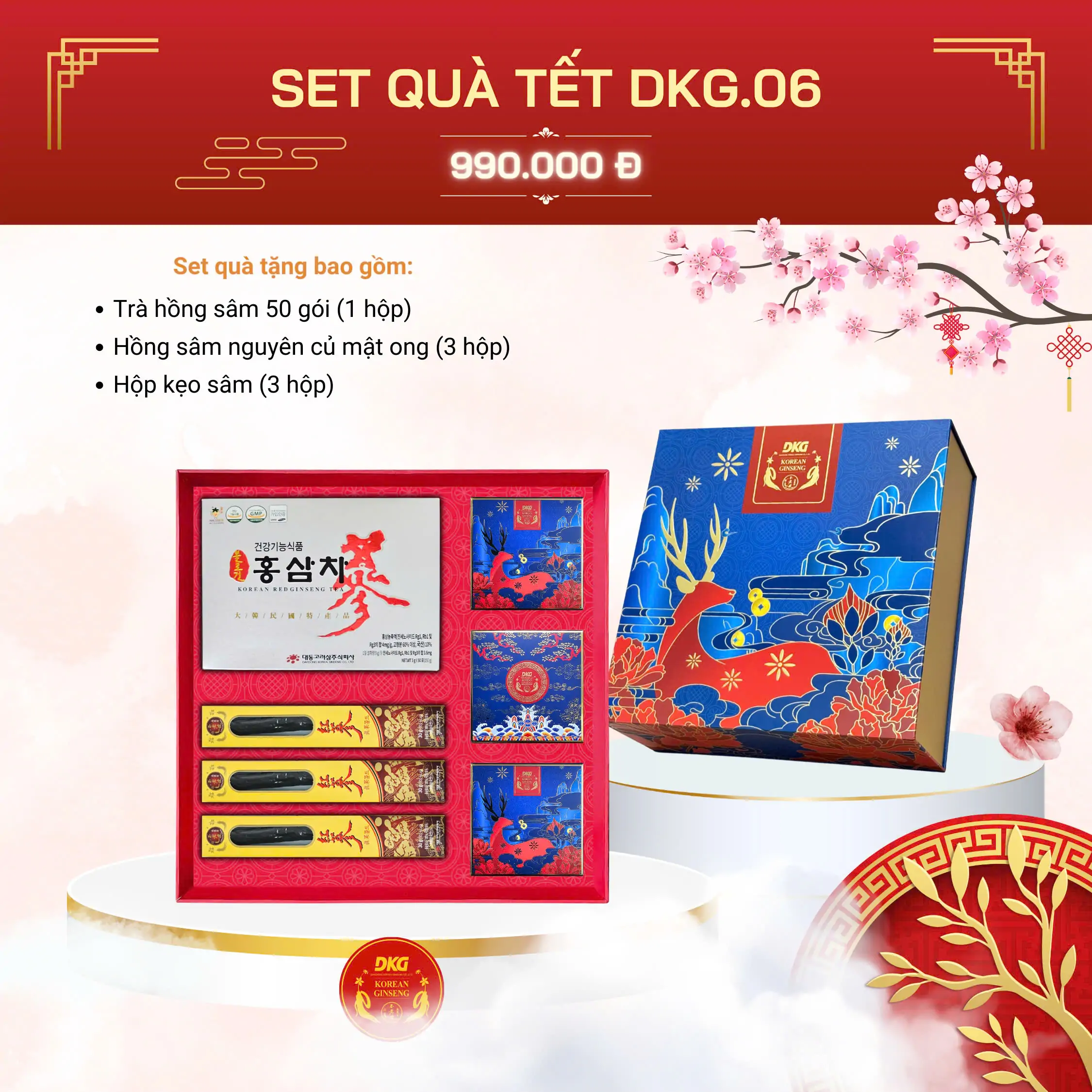 Set quà tết DKG.06 Set quà tết DKG.06