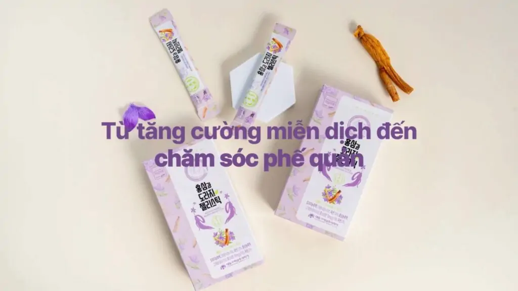 Thạch hồng sâm hoa chuông tăng cường hô hấp, hỗ trợ sức khỏe toàn diện