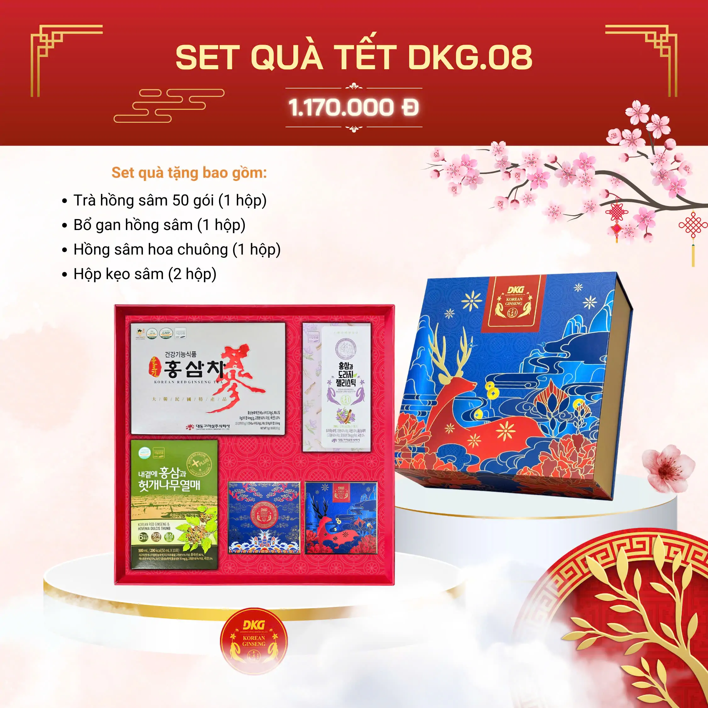 Set quà tết DKG.08 Set quà tết DKG.08