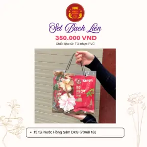 Set Bạch Liên - DKG (Set quà tặng 8/3)