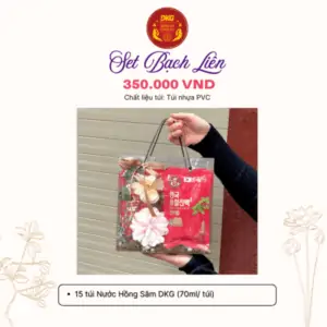 Set Bạch Liên - DKG (Set quà tặng 8/3)