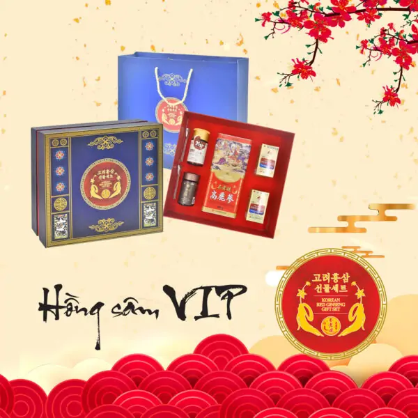 Bộ quà tặng – Hồng Sâm VIP