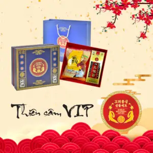 Bộ quà tặng Thiên Sâm VIP