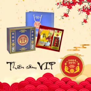 Bộ quà tặng Thiên Sâm VIP