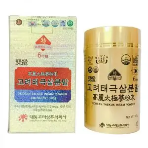Bột thái cực sâm 100% (100g x 3)-4mg/g – Daedong - Hình ảnh 5