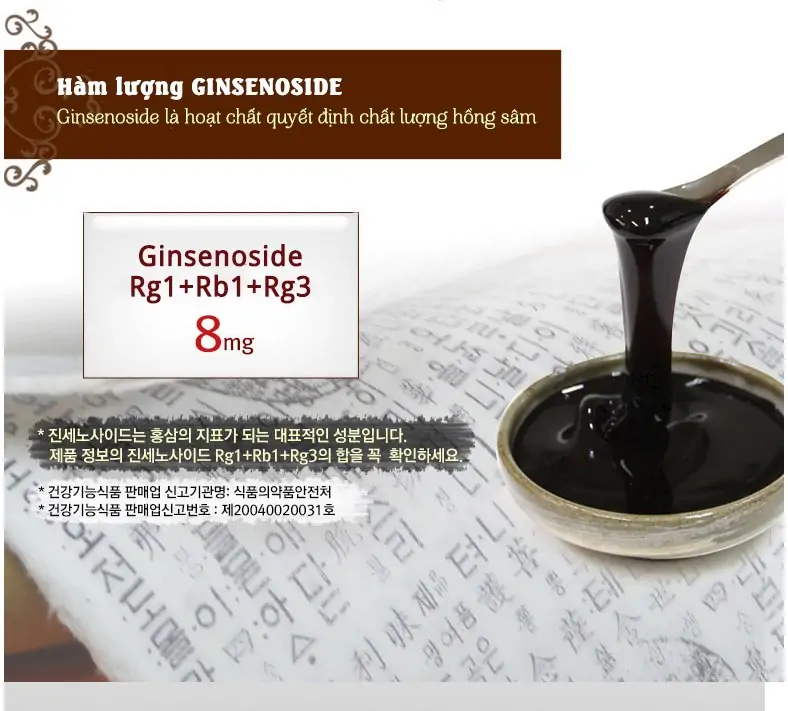 Xác minh thực hư về cao hồng sâm lên men hộp gỗ