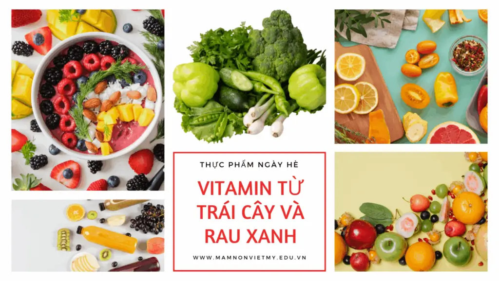 Bí quyết chăm sóc dinh dưỡng cho trẻ trong mùa hè