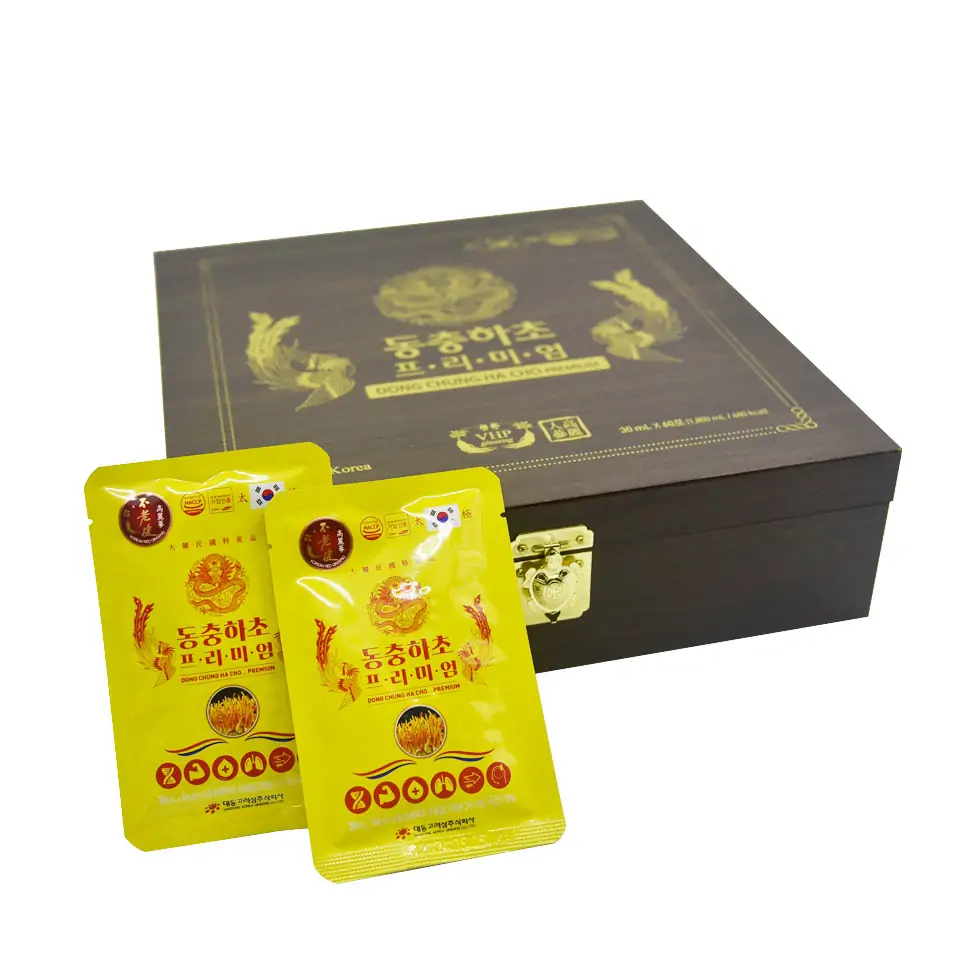 Nước đông trùng hạ thảo hộp gỗ Daedong Nước đông trùng hạ thảo hộp gỗ Daedong