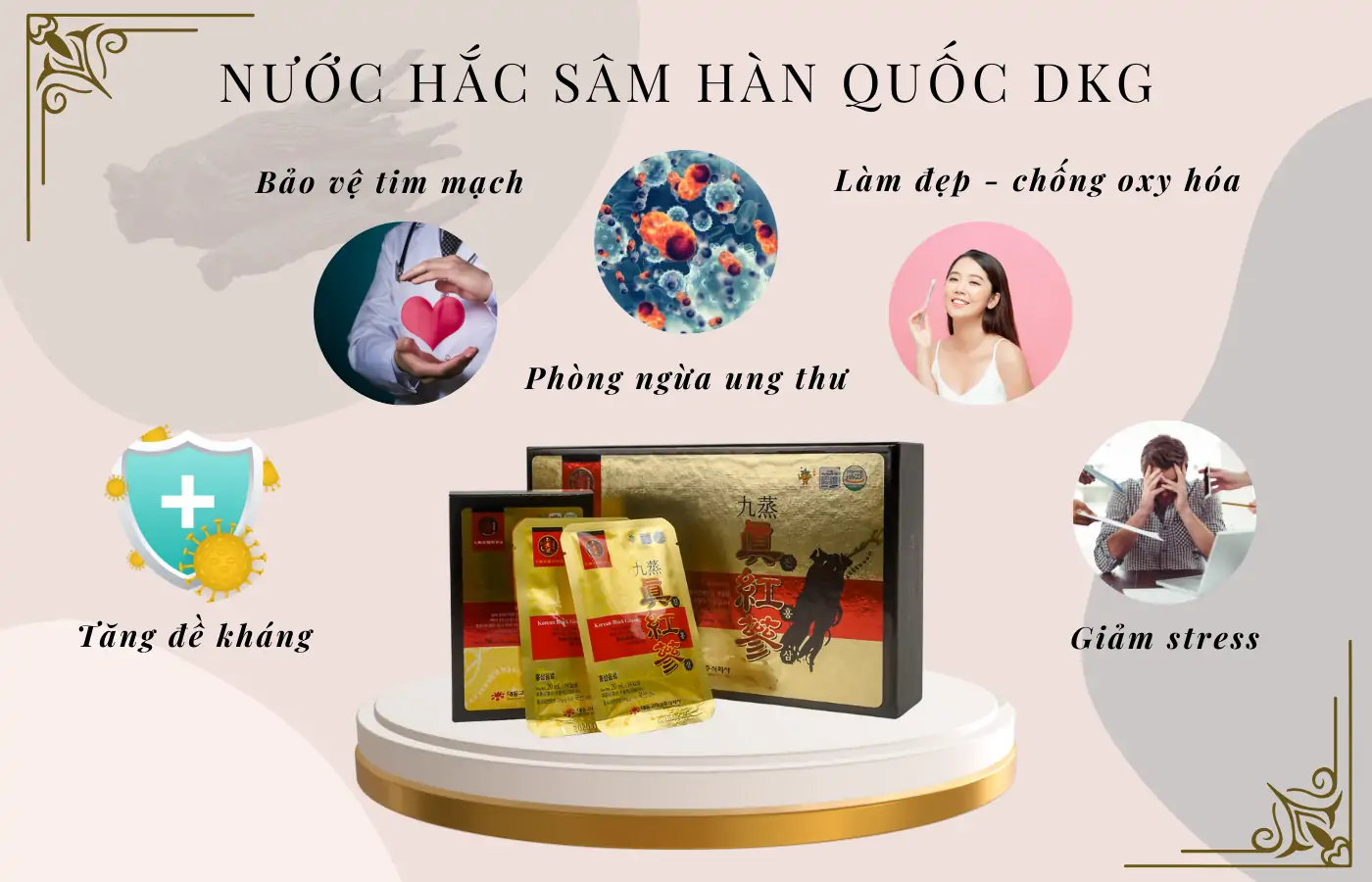 Lợi ích của nước hắc sâm Hàn Quốc Daedong Lợi ích của nước hắc sâm Hàn Quốc Daedong