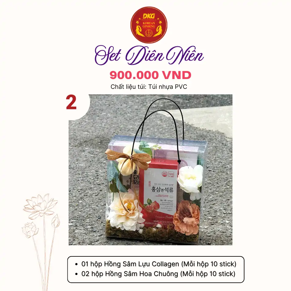 Set Diên Niên 2 - DKG (Set quà tặng 8/3) Set Diên Niên 2 - DKG (Set quà tặng 8/3)