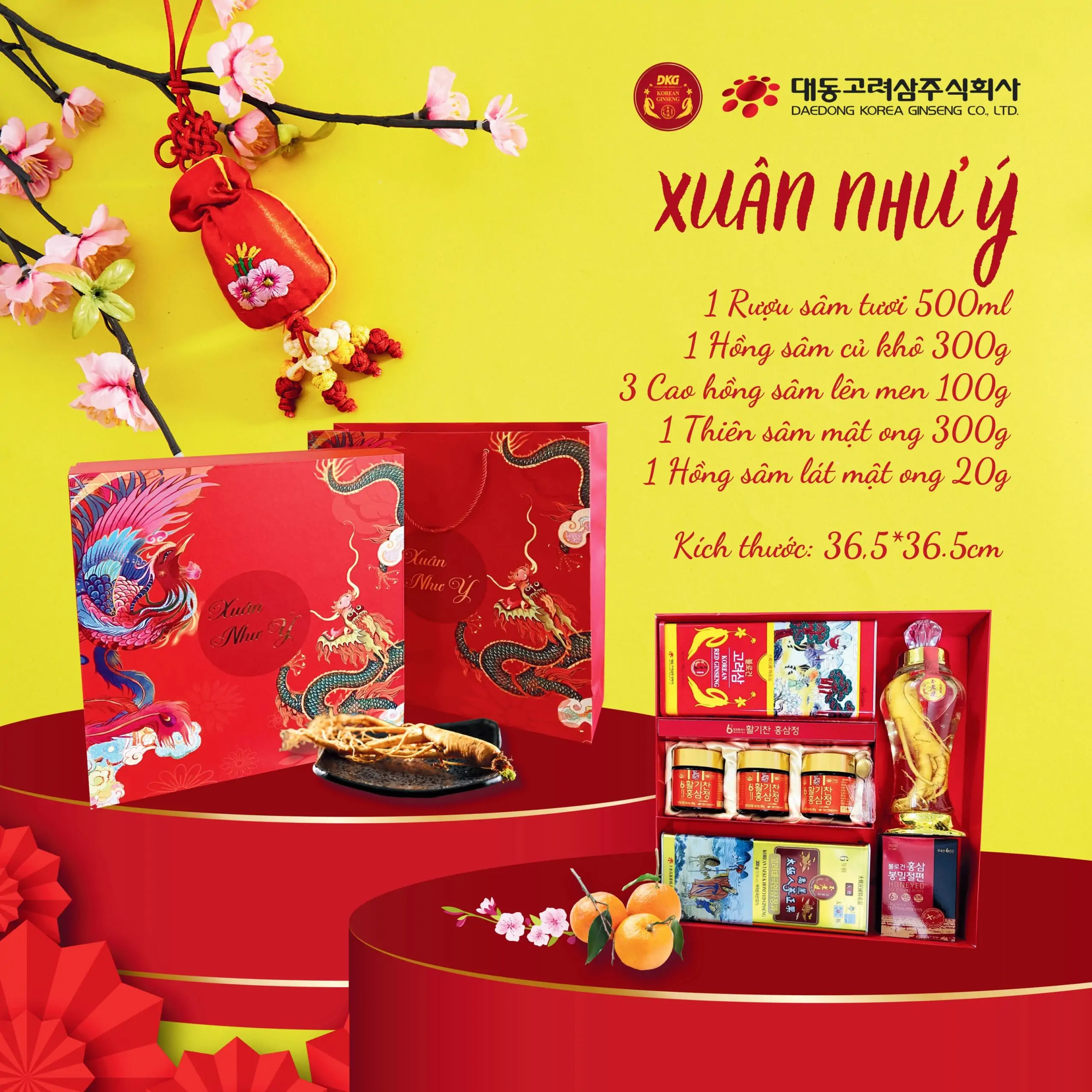 Hộp quà "Xuân Như Ý" 2024 Hộp quà "Xuân Như Ý" 2024
