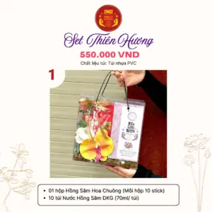 Set Thiên Hương 1 - DKG (Set quà tặng 8/3)